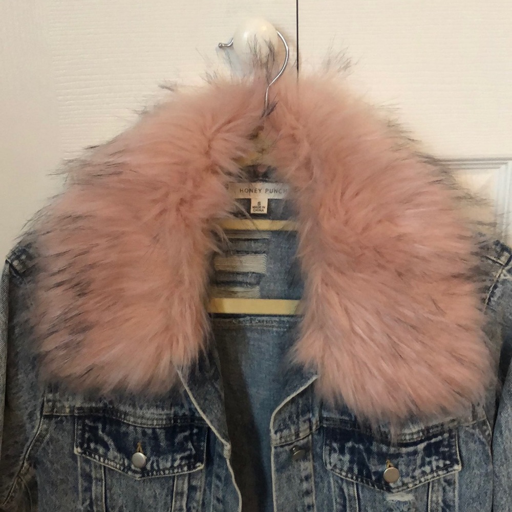 Honey Punch Denim Jacket - Picture 2 of 4